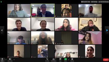 Shevet Glaubach Fellows join their teens for virtual learning session