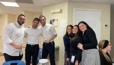 Shevet Glaubach Fellows participating in Day of Giving