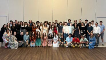 Fellows in Charlotte, North Carolina come together for Shabbos